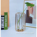 Flower Vase Crystal Transparent Glass Tube